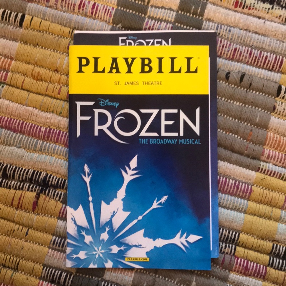 Frozen Playbill